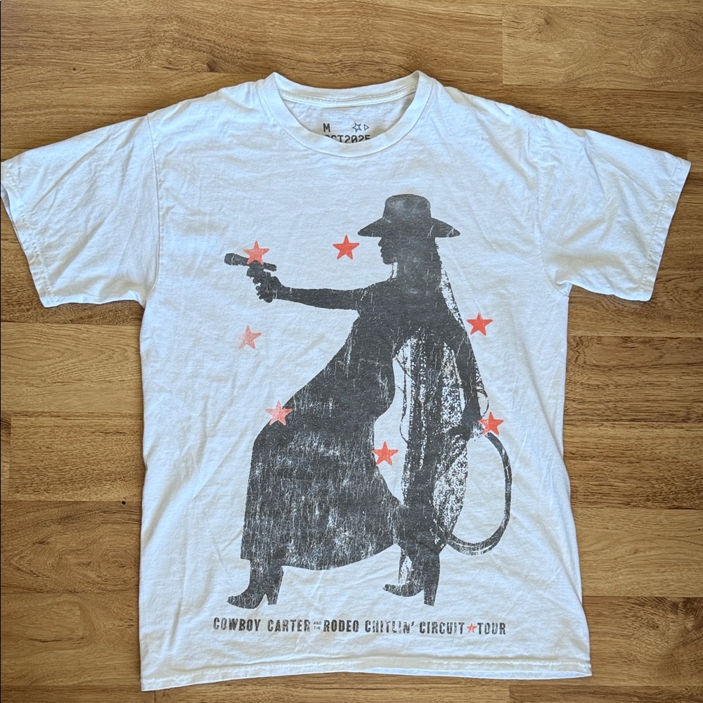 Cowboy Carter White Graphic Tee